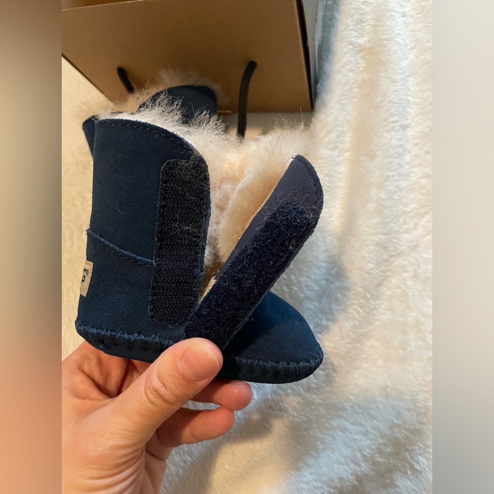 UGG Midnight Sheepskin Booties New with box!! - Picture 12 of 13